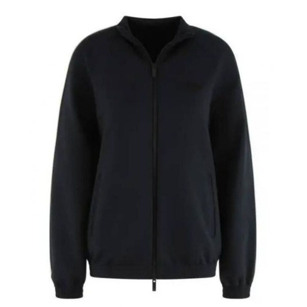 Matte Black Logo Patch Zip-up - image 5